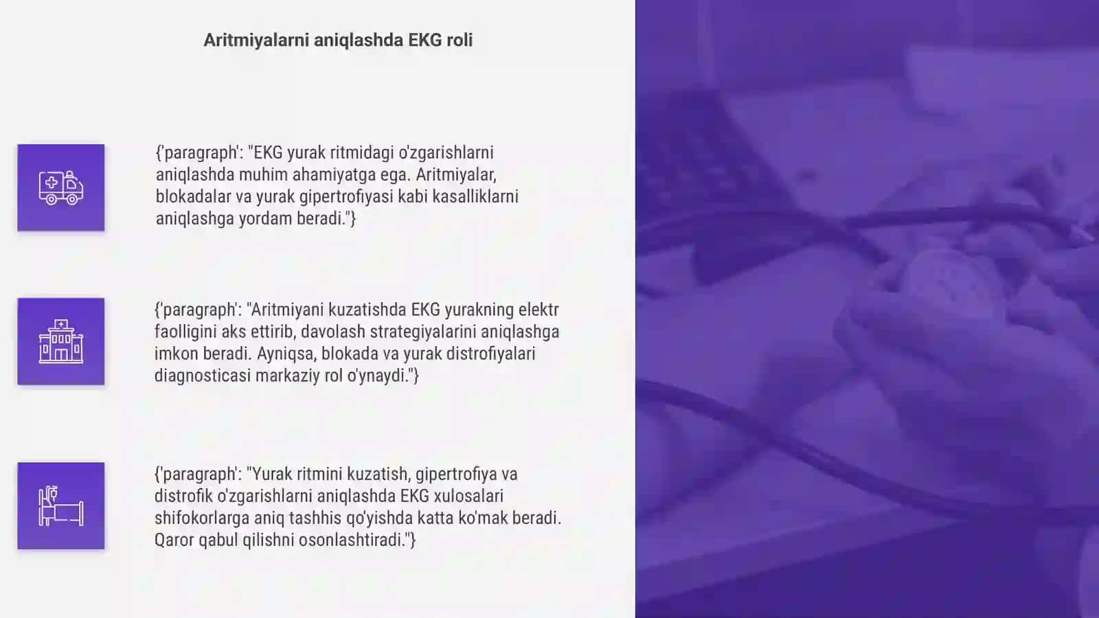 EKG va Yurak Qon Tomir Kasalliklari 4