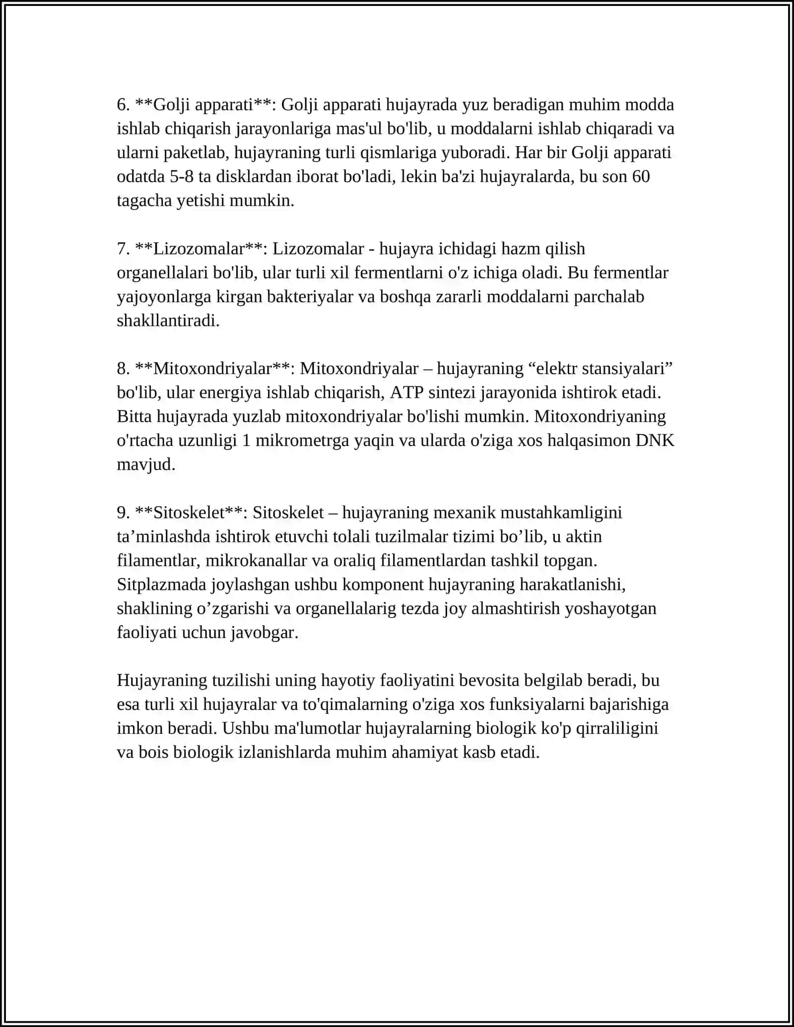 HUJAYRA BIOLOGIUASI 4
