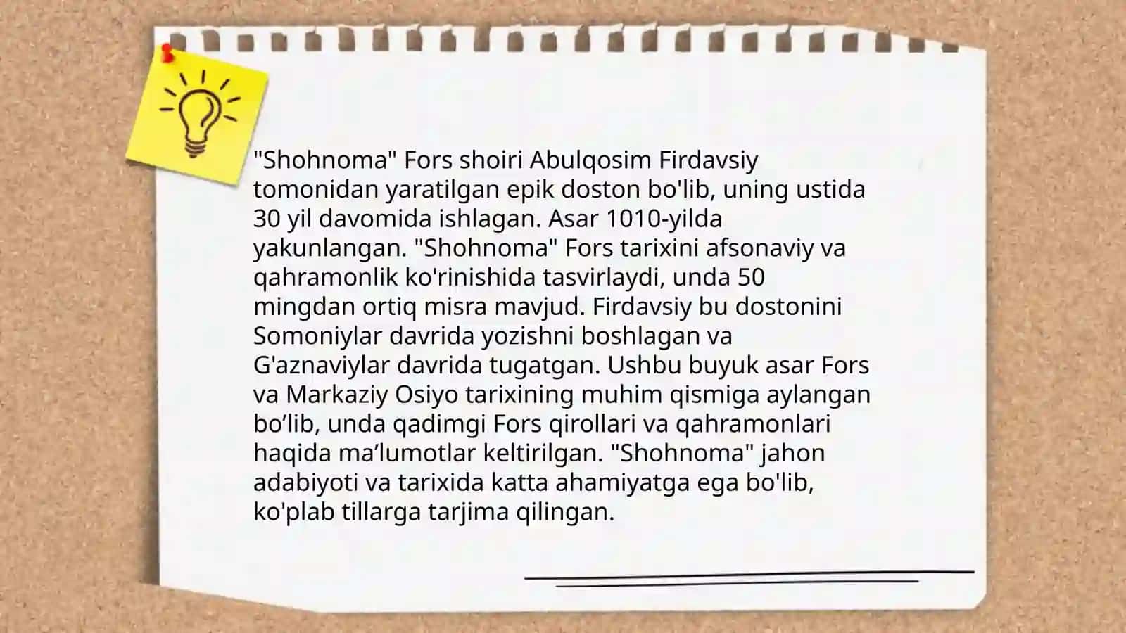 Firdavsining "Shohnoma "asari 4