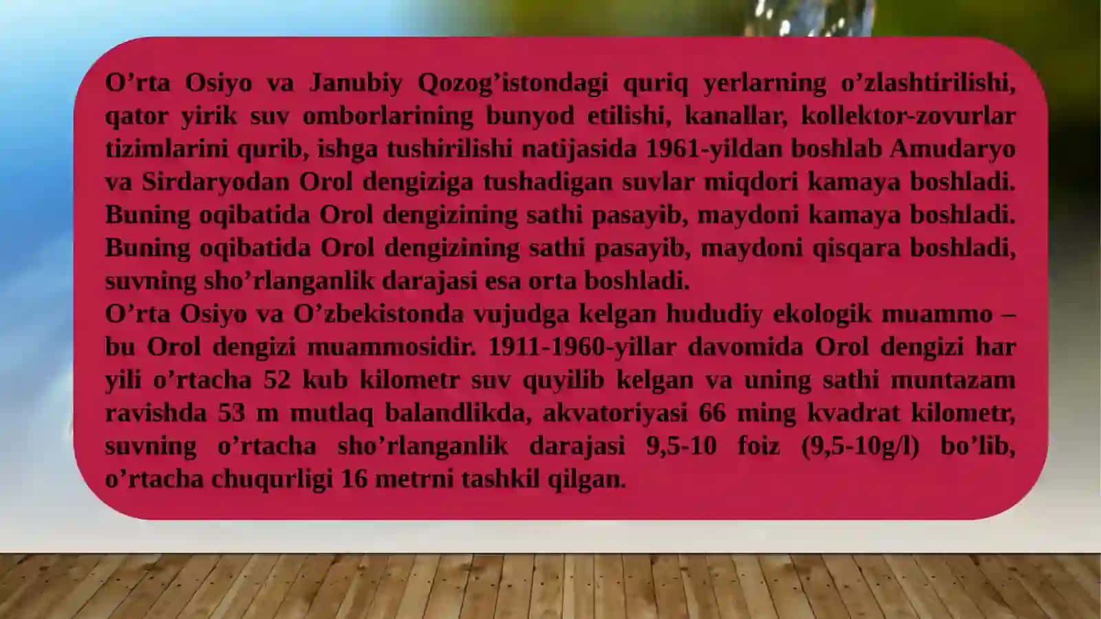 Okean va dengizlarning ekologik muammolari 4