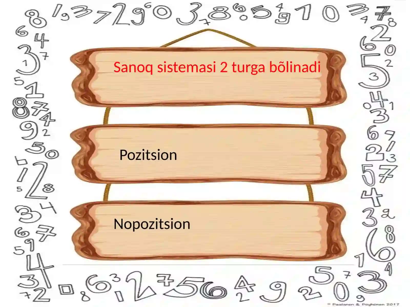 Sanoq sistemalari 4
