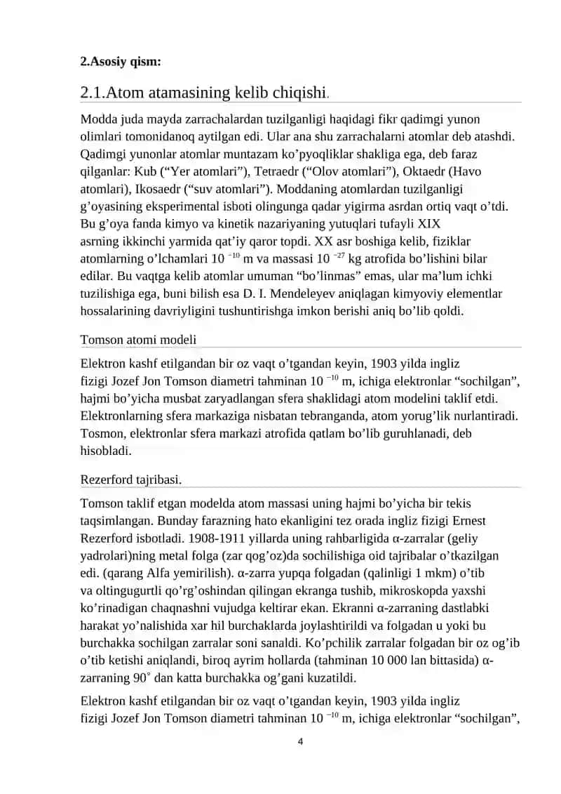 Yadro va elementar zarralar fizikasi 4