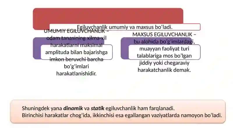 Egiluvchanlik qobiliyatlari 4