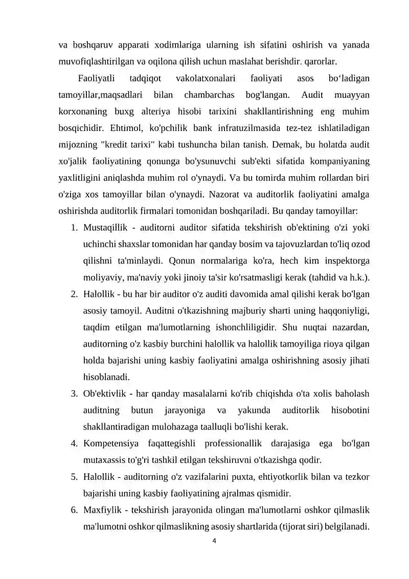 Hisob kitoblar auditi 4