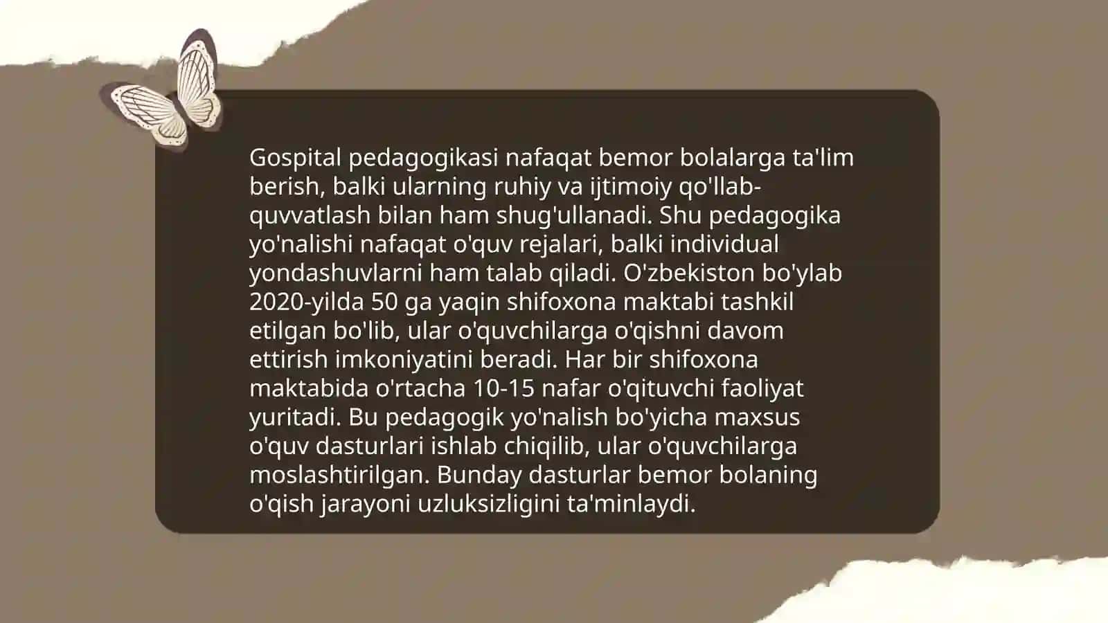 Gospital pedagogikaning nazariy asoslari 4