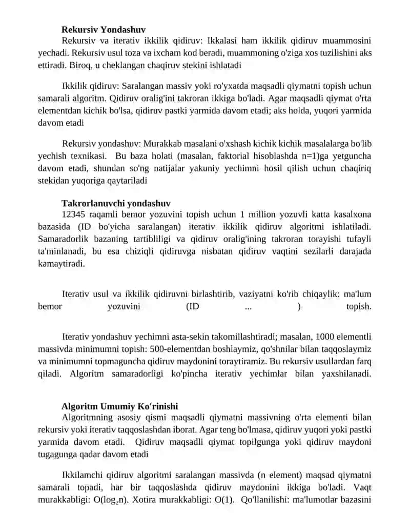 Ikkilik qidiruv 4