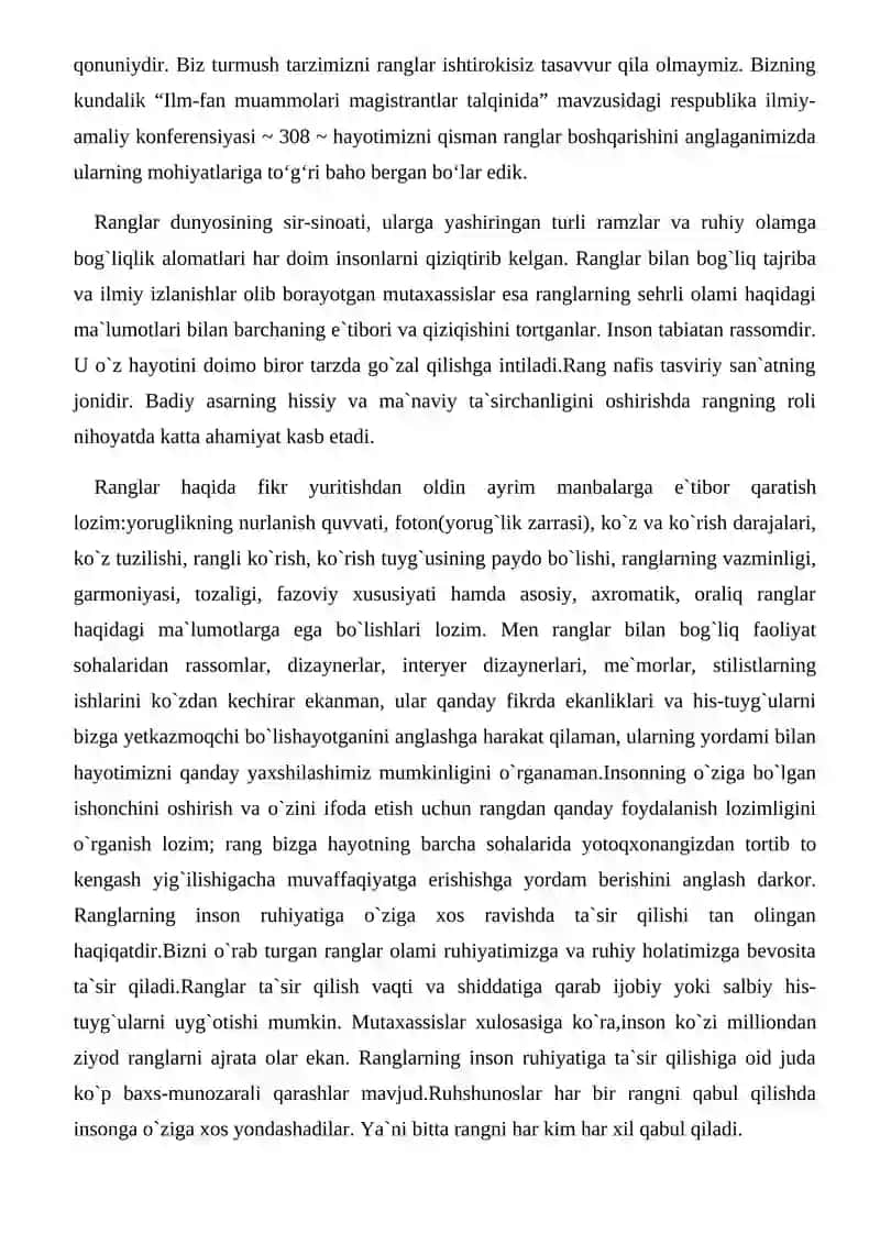 Ranglar psixologiyasi 4