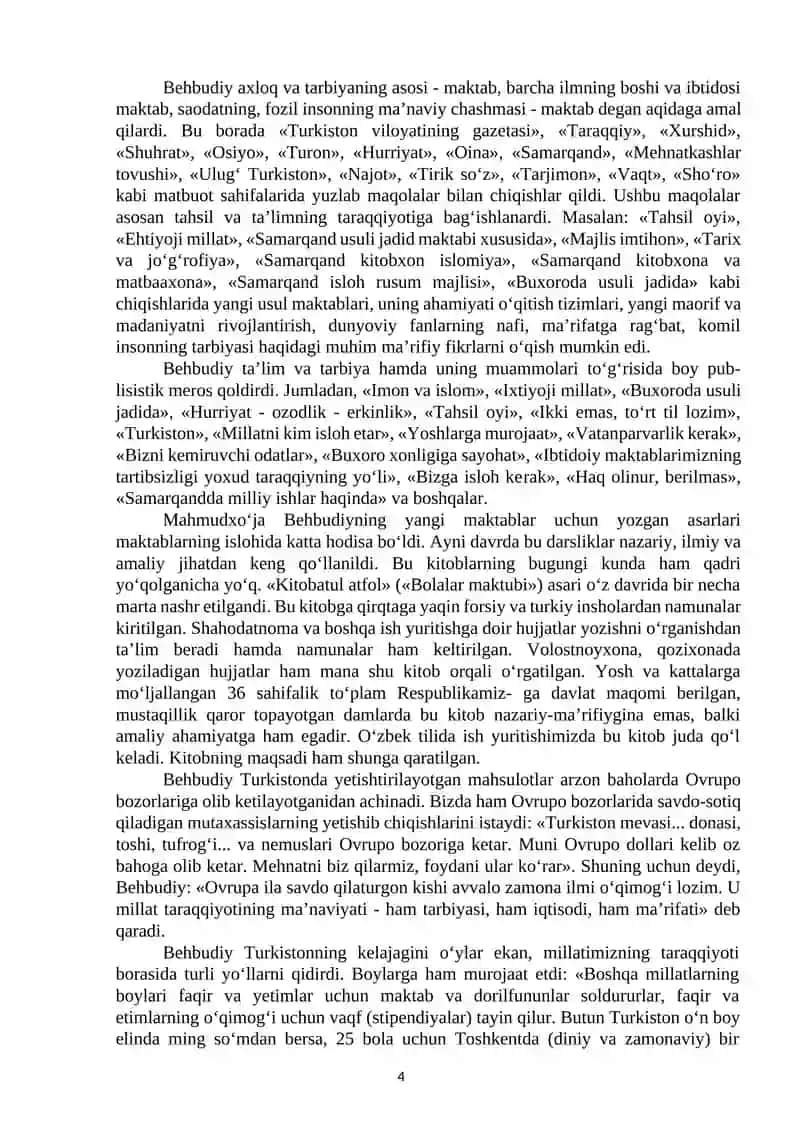 JADID MA’RIFATPARVARLARINING PEDAGOGIK QARASHLARI 4