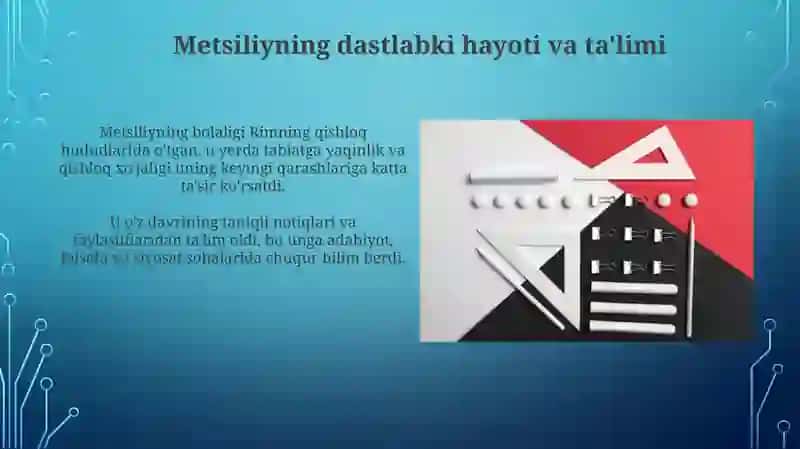 Metsiliyning o'zgarishshakli 4