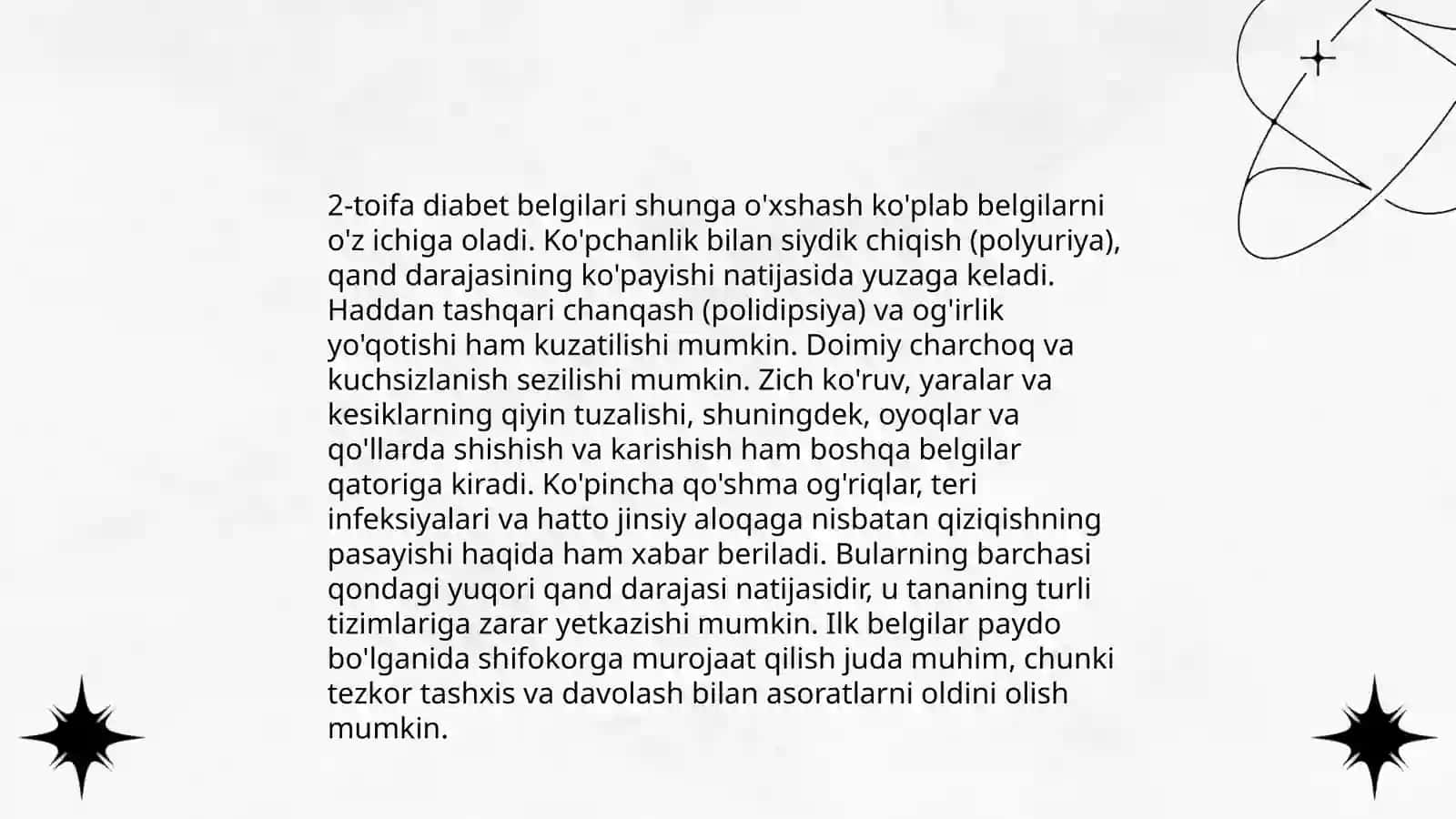 Qandli diabet 4