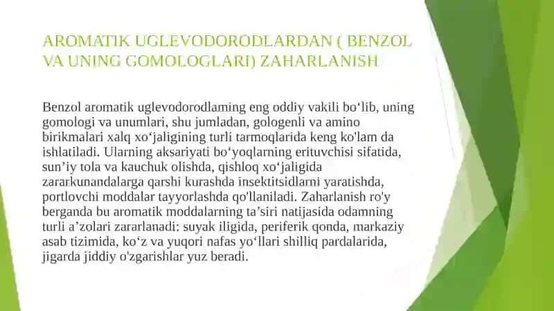 ORGANIK ERITUVCHILAR DAN ZAHARLANISH 4