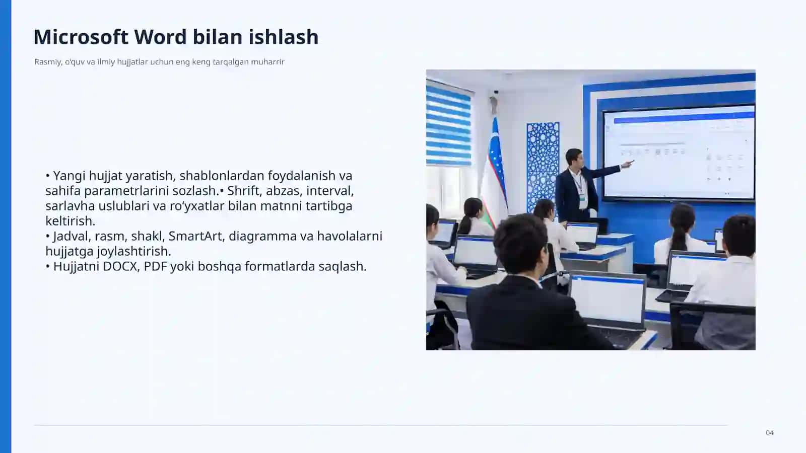 Matn muharrirlari bilan ishlash 4