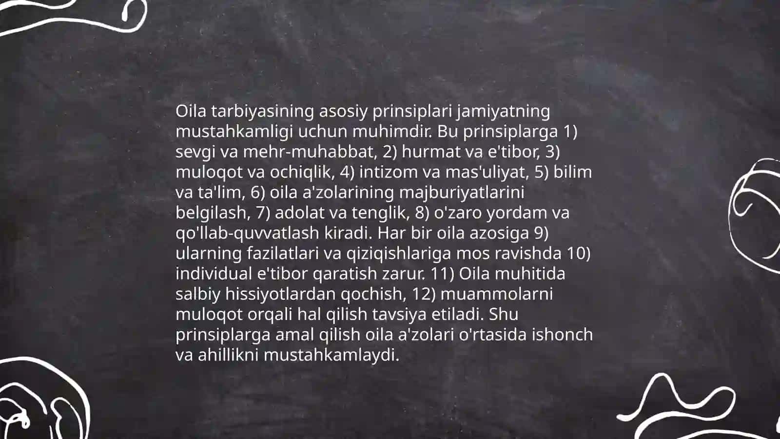 Oil tarbiyasi asoslari 4