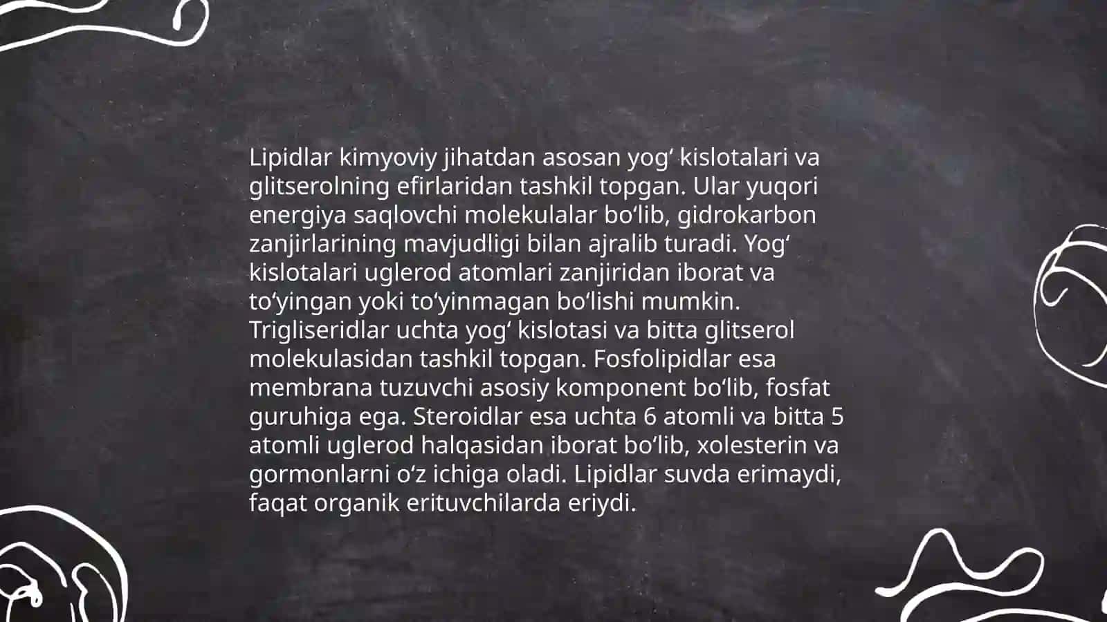 Lipedlar biokimyo 4