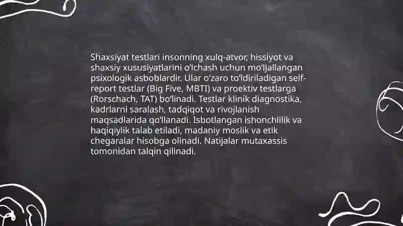 Psixologik test turlari 4