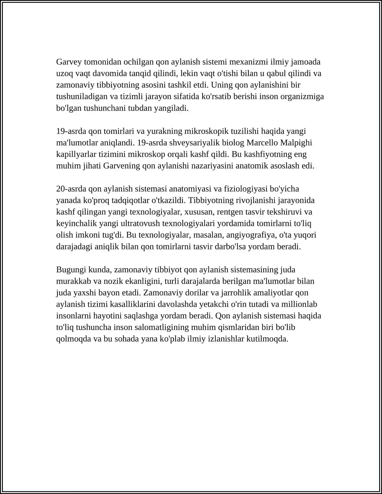 QON AYLANISH SISTEMASINING FIZIK ASOSLARI 4