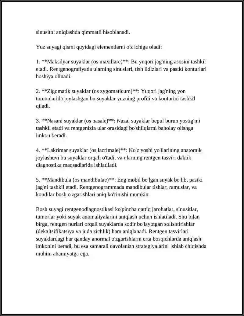 KALLA SUYAKLARINING RENTGENANATOMIYASI 4