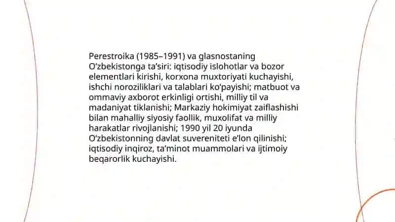 Mustaqillikka erishish arafasida 4