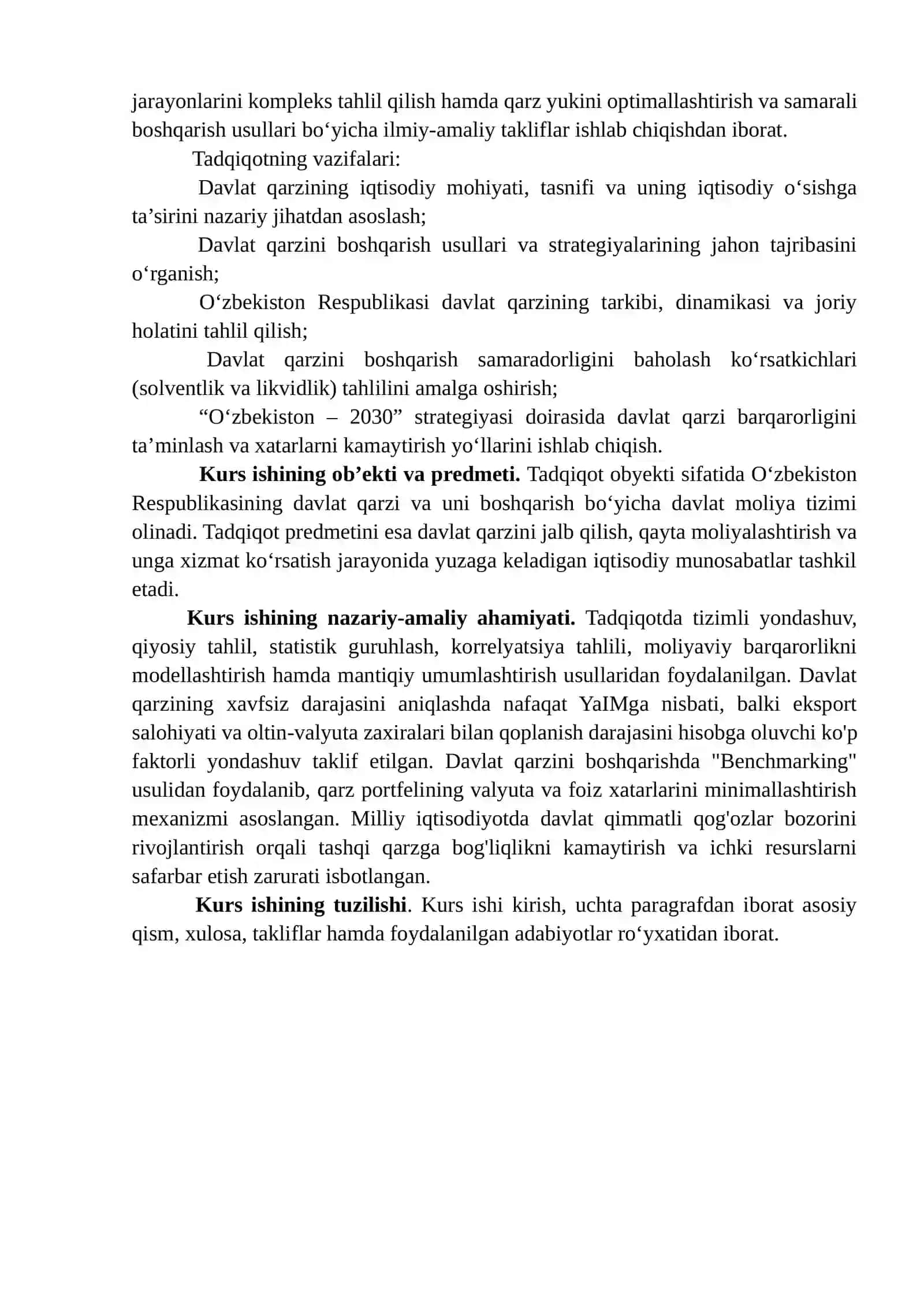 Davlat qarzlari va uni boshqarish usullari 4