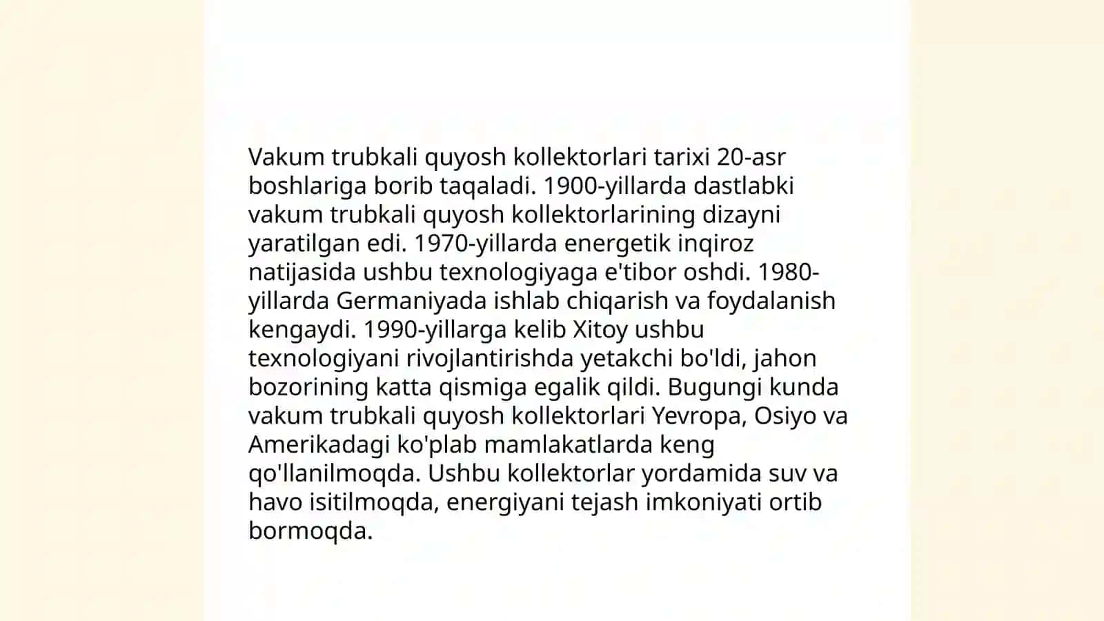 Vakum trubkali quyosh kollektorlari 4