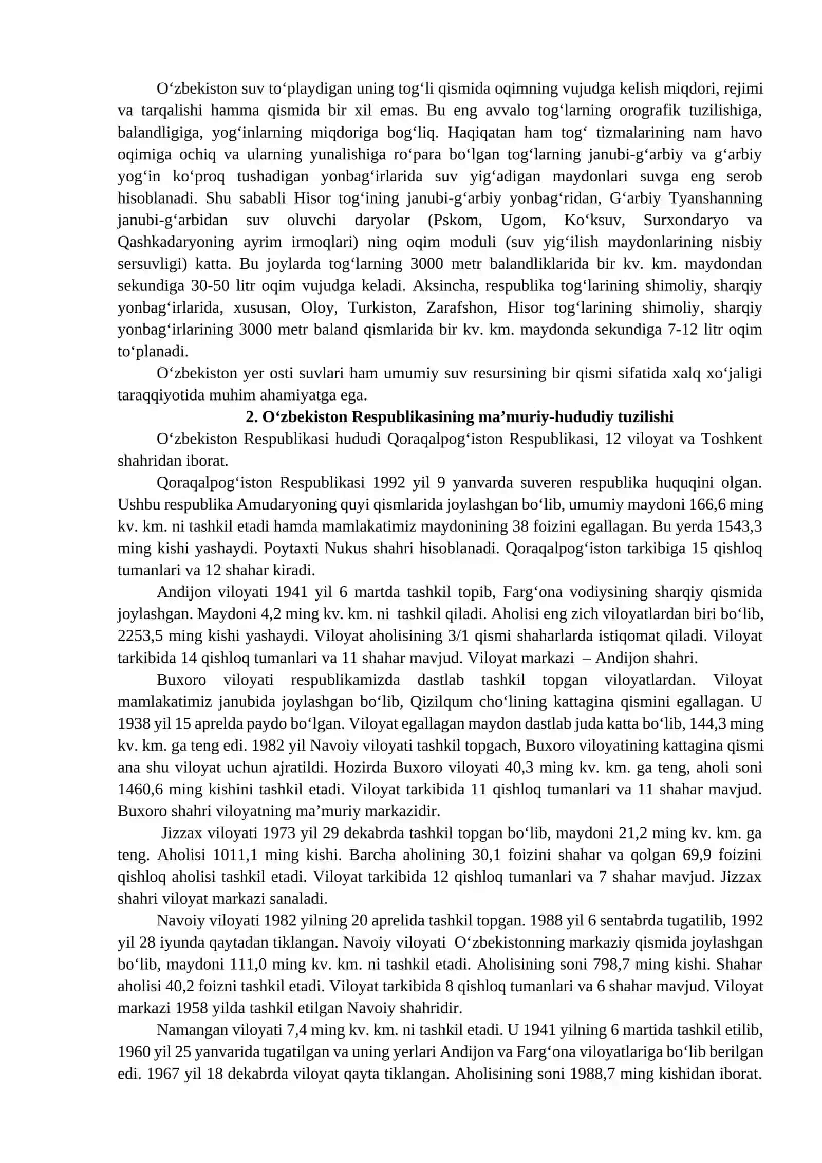 O‘zbekiston Respublikasi tarixiy geografiyasi(1991-2020 yillar) 4