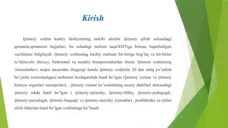 Ijtimoiy ishning xalqaro infratuzilmasi 4