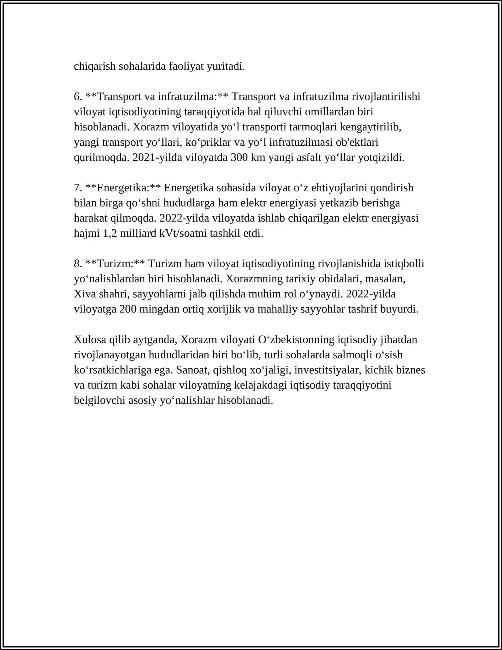 XORAZM VILOYATI KORXONALARI 4