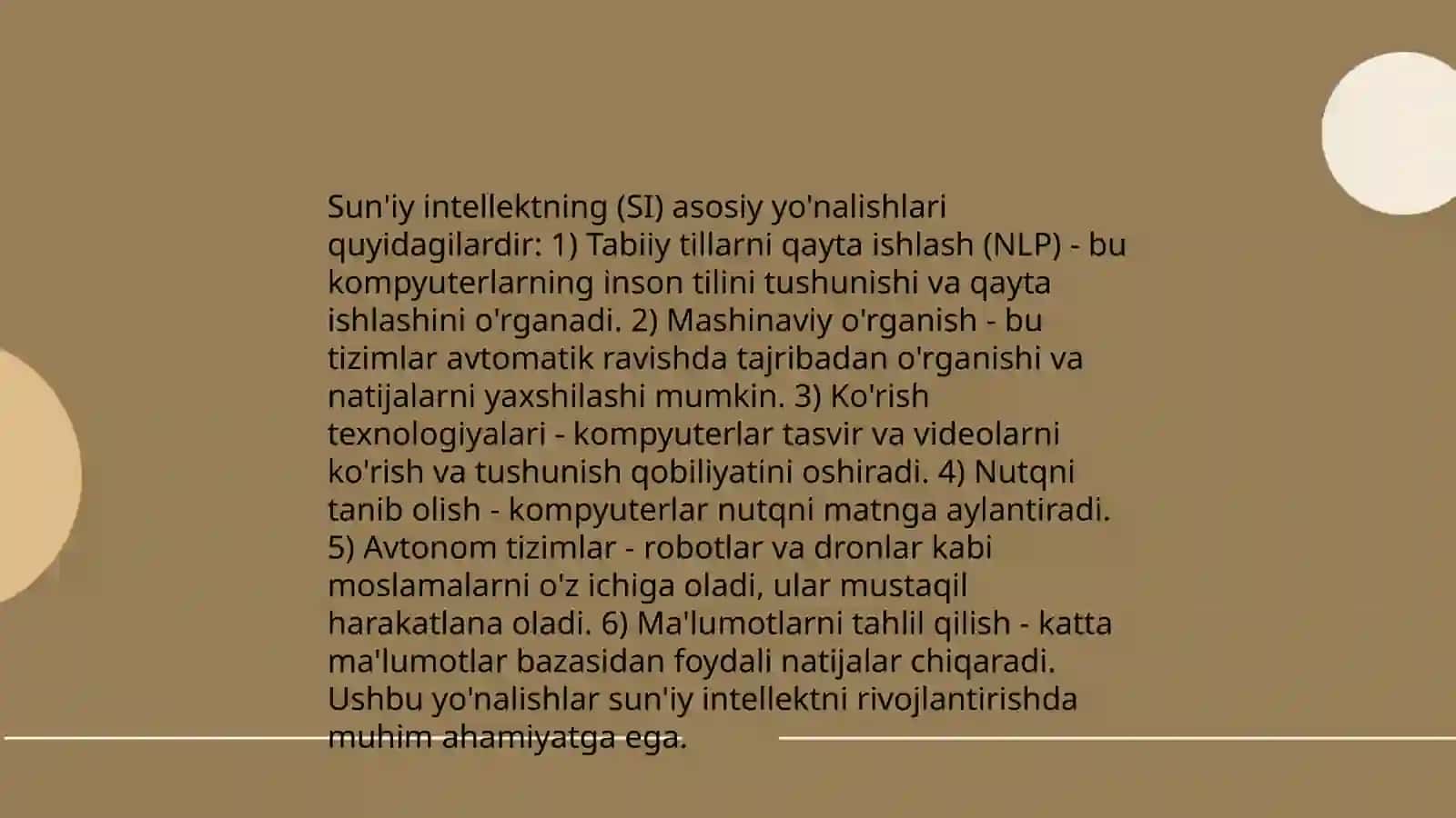 SUN‘IY INTELLEKT VA EKSPERT TIZIMLAR 4