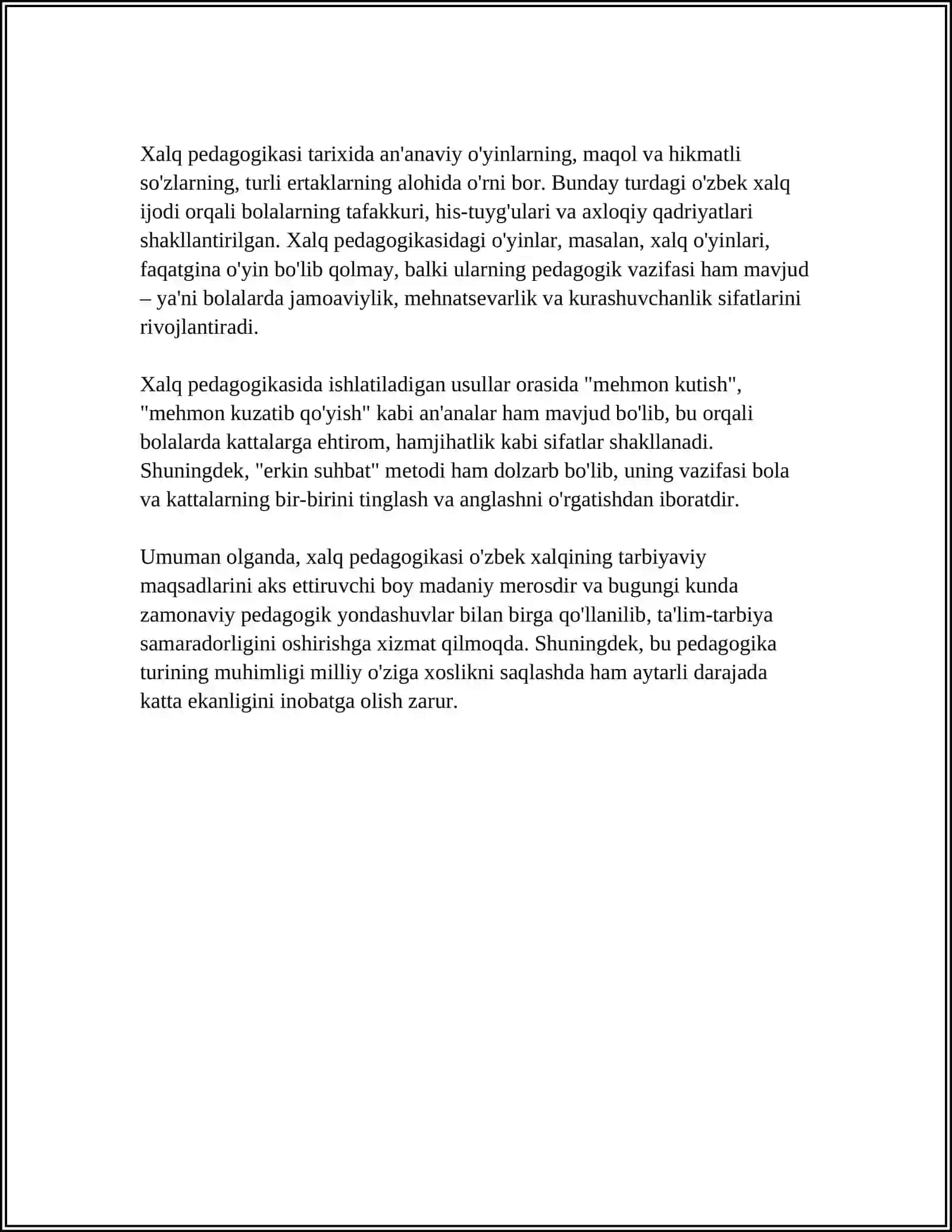 XALQ PEDAGOGIKASI MANBALARI 4
