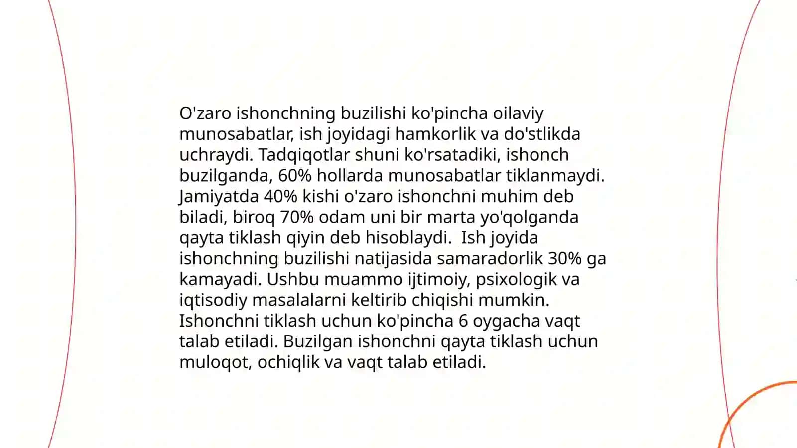 Yetarli muloqotning yo'qligi 4