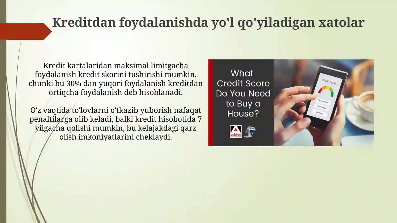 Kredit narxini kamaytirish usullari 4