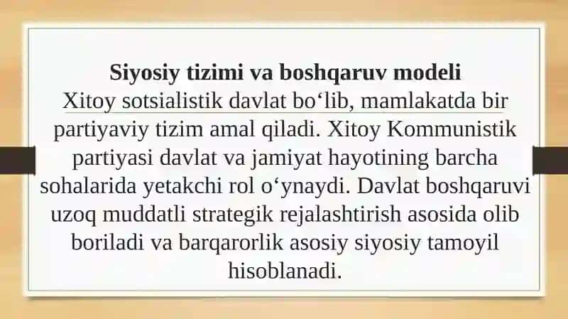 Xitoy Xalq Respublikasi jahon siyosatida 4