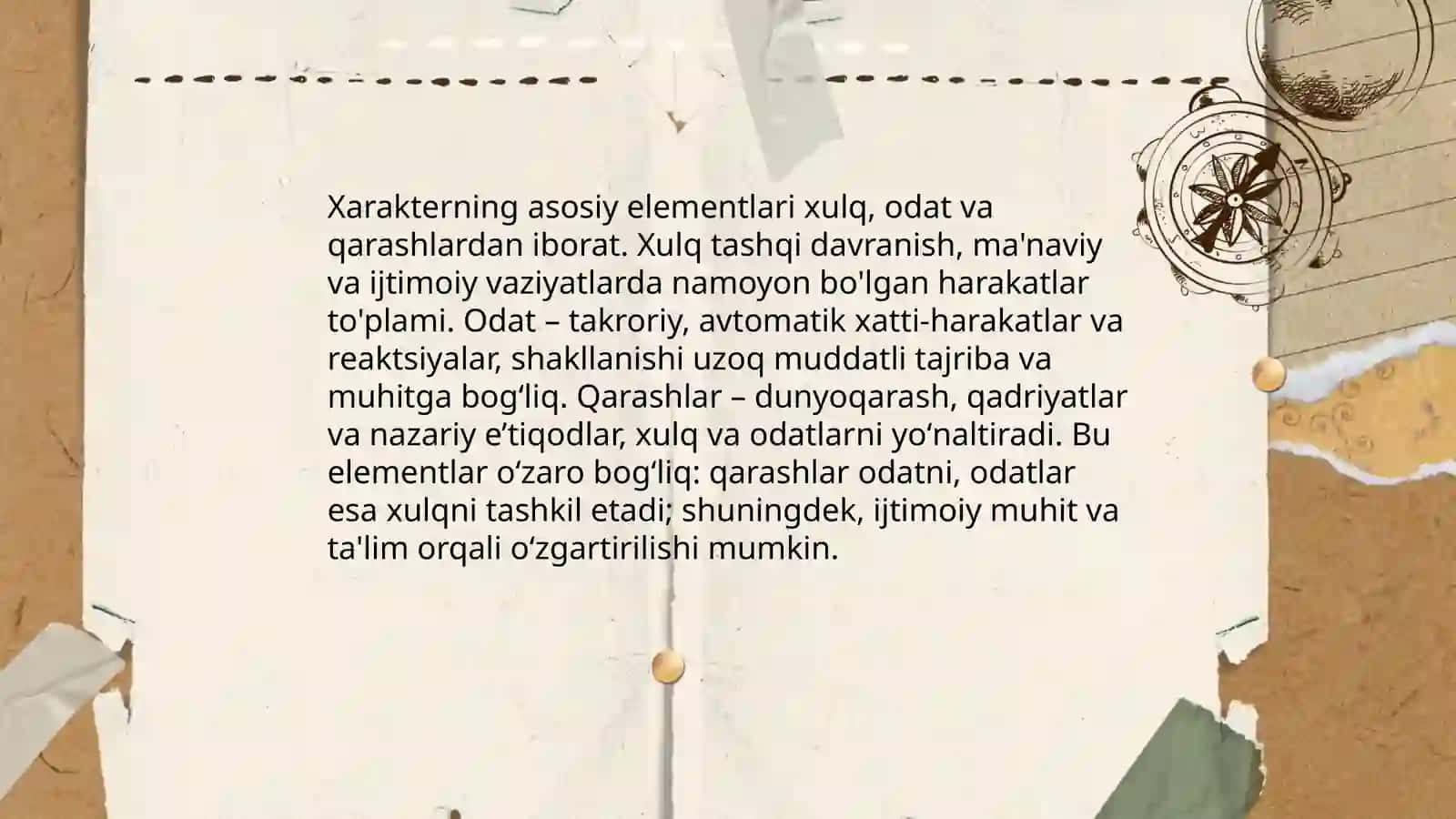 Xarakter haqida tushuncha 4