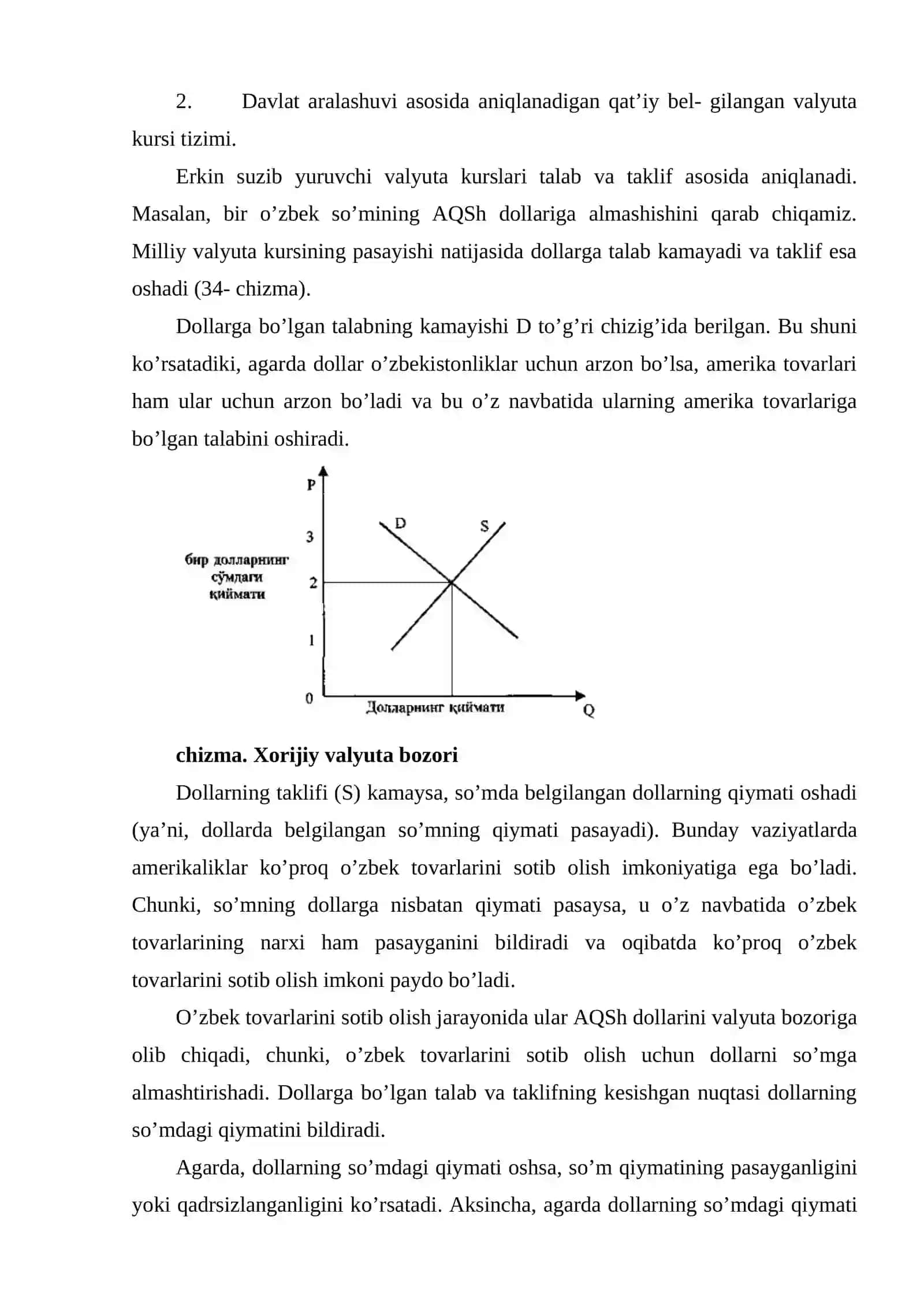 VALYUTA KURSI VA XARID QILISH PARITETI 4