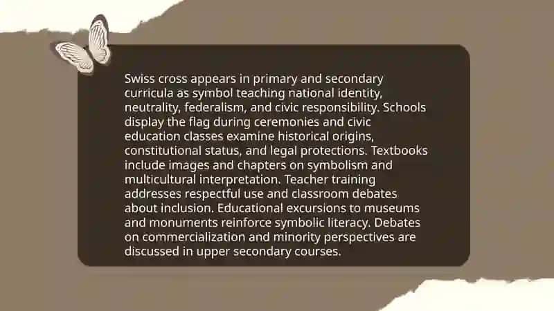 Education and symbols in Switzerland 4
