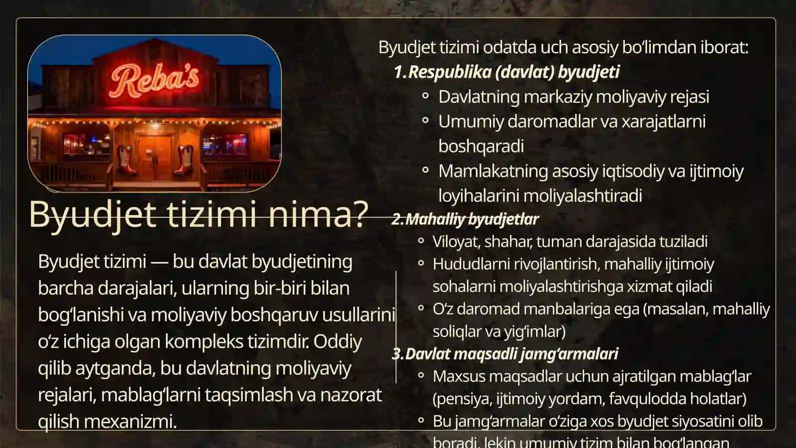 BYudjet tizimi holati 4
