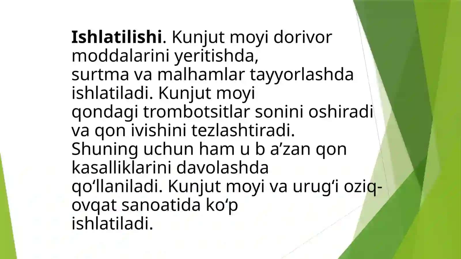 Kunjut yetishtirish agrotexnikasi 4