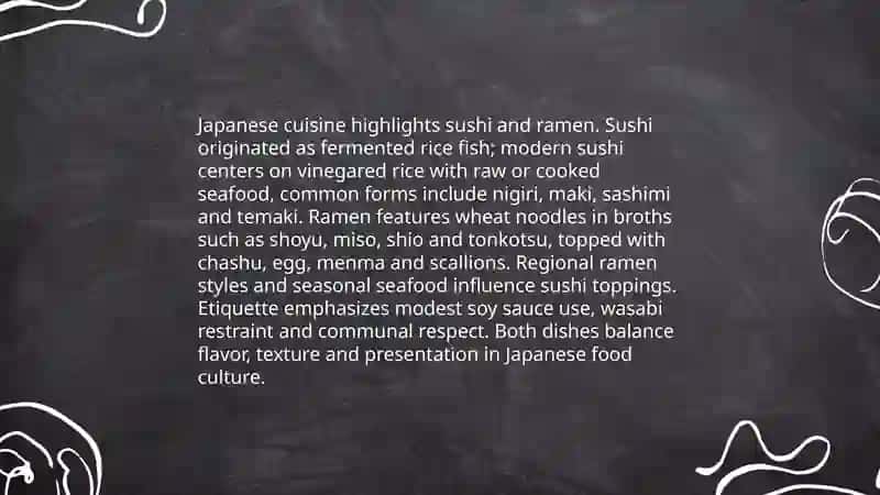Diffirent countries and their traditional dishes 4