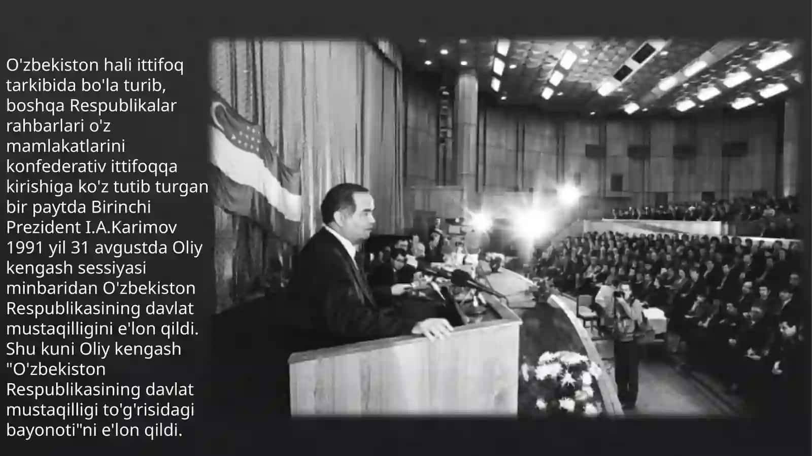 MUSTAQIL O’ZBEKISTON RESPUBLIKASI TASHKIL TOPISHI VA UNING TARIXIY AHAMIYATI 4