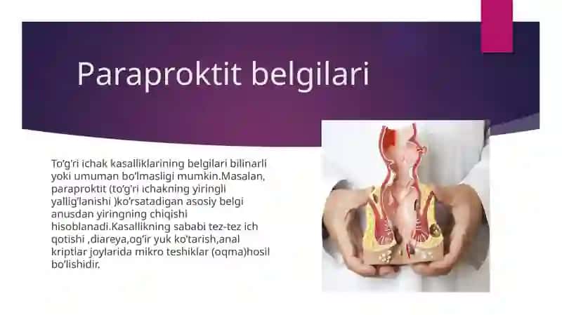 Proktologiya amaliyotida zamonaviy usullar 4