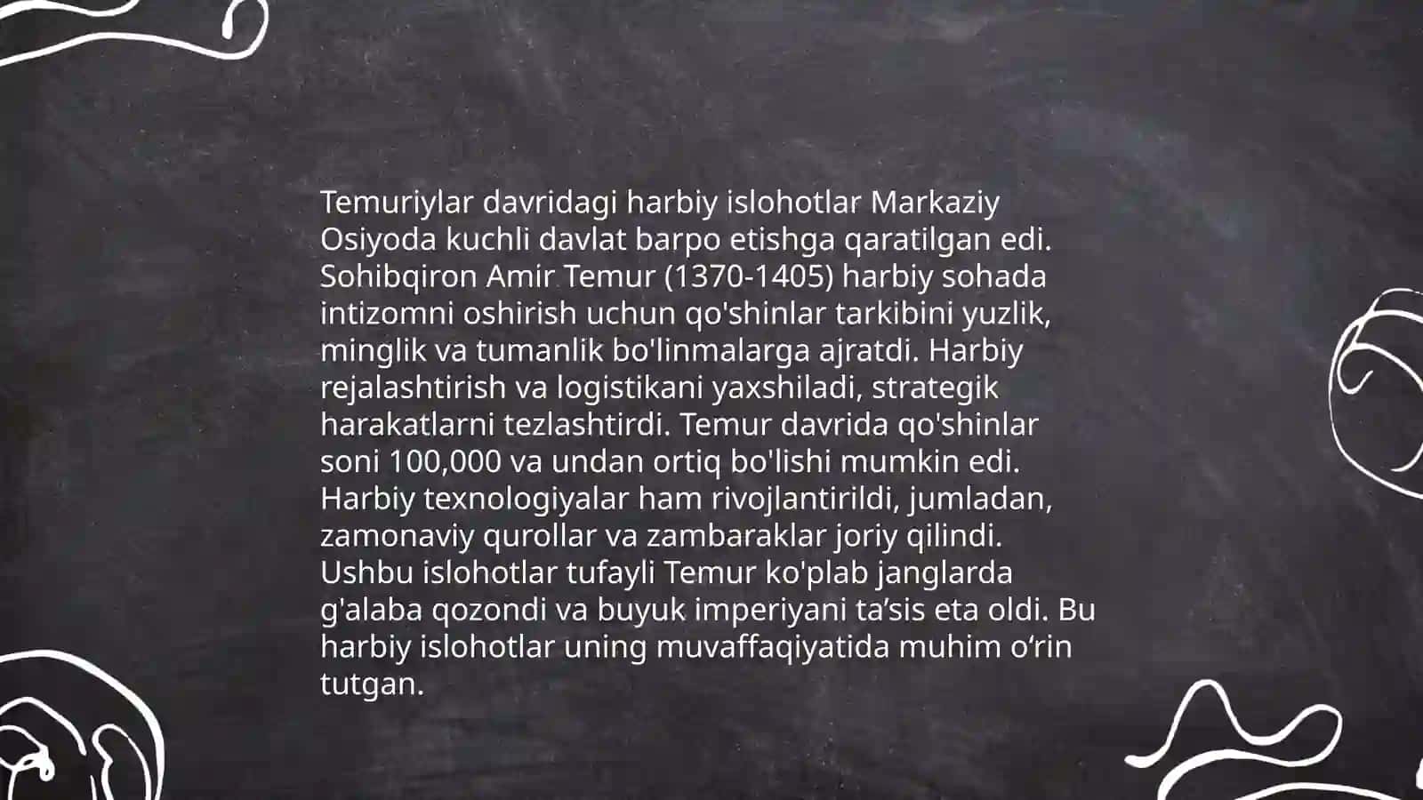 Amir Temur va uning davlat boshqaruvi usullari 4