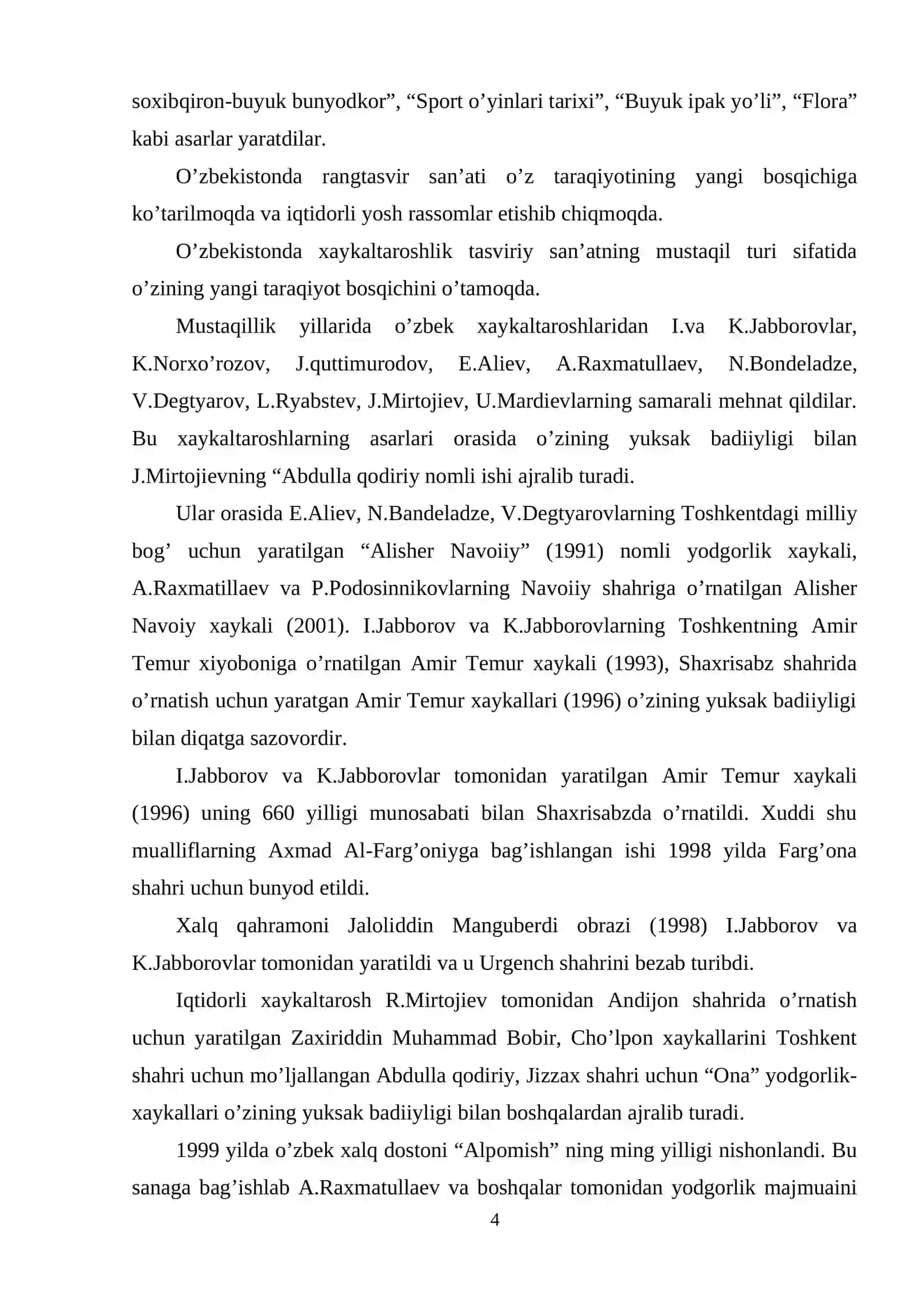 Moy bo’yoqda “ Qishloq manzarasi’ 4