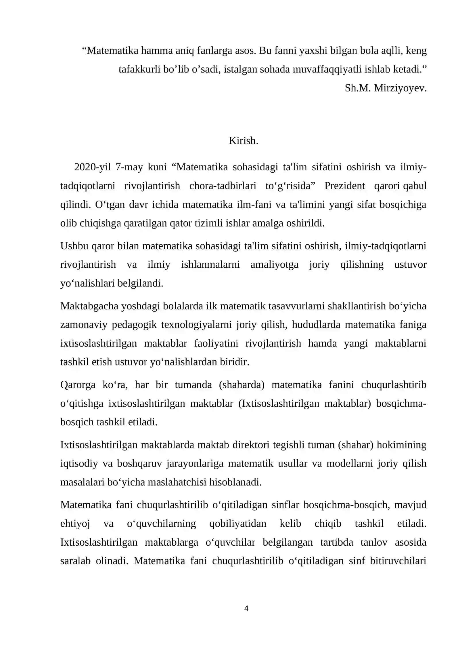 Funksiya tushunchasi. Asosiy elementar funksiyalar 4