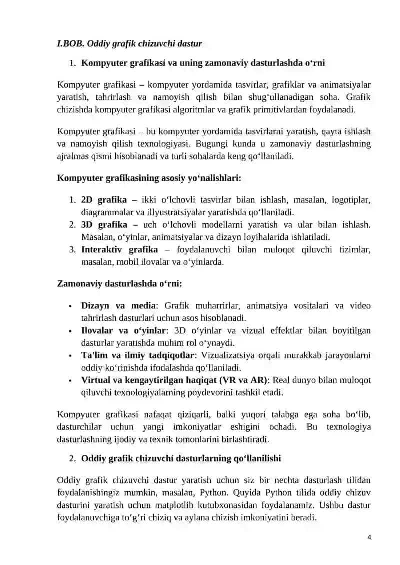 Oddiy grafik chizuvchi dastur 4