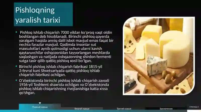 Sut va sut mahsulotlari 4