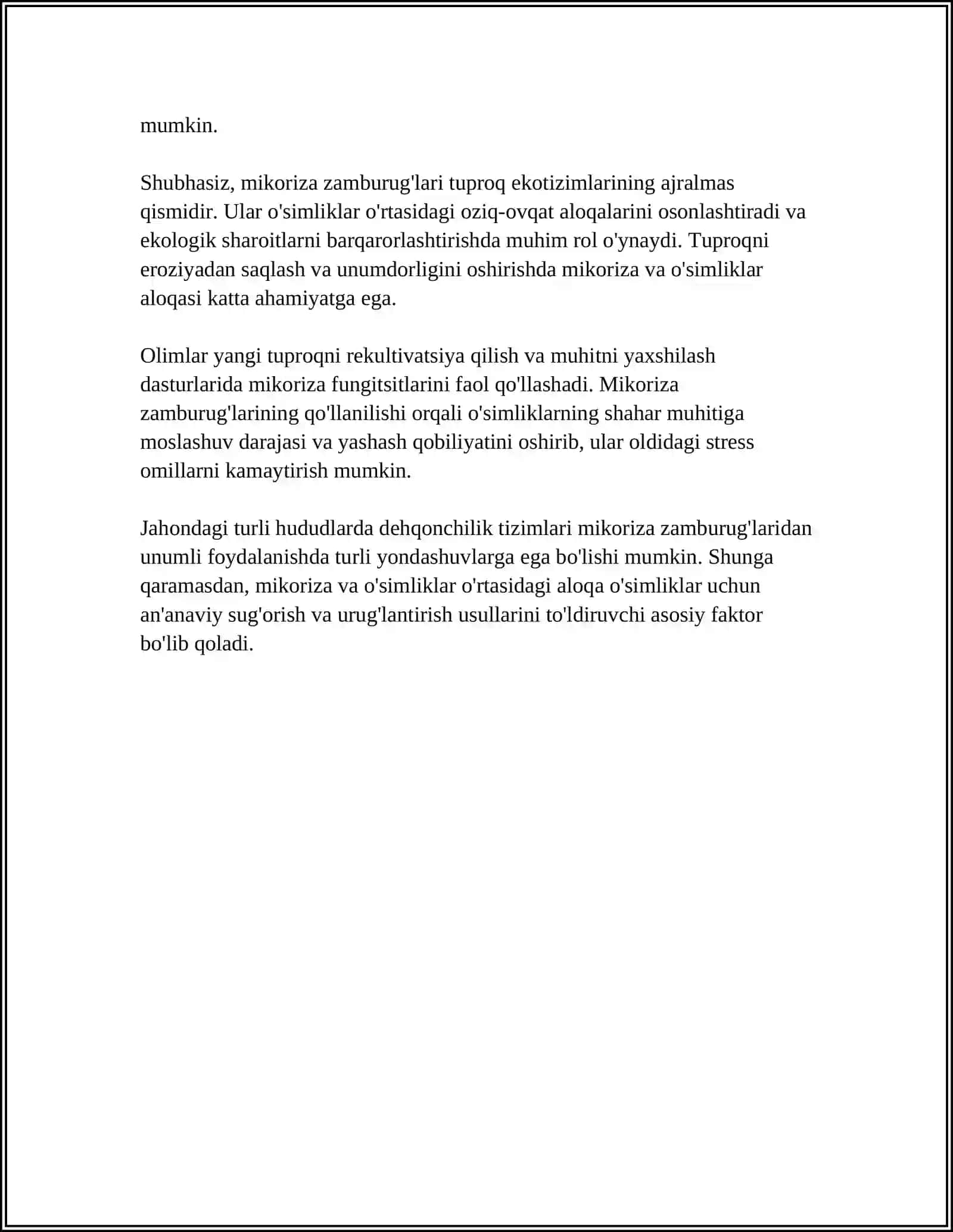 OʻSIMLIK VA MIKROORGANIZMLARNING OʻZARO MUNOSABATI 4