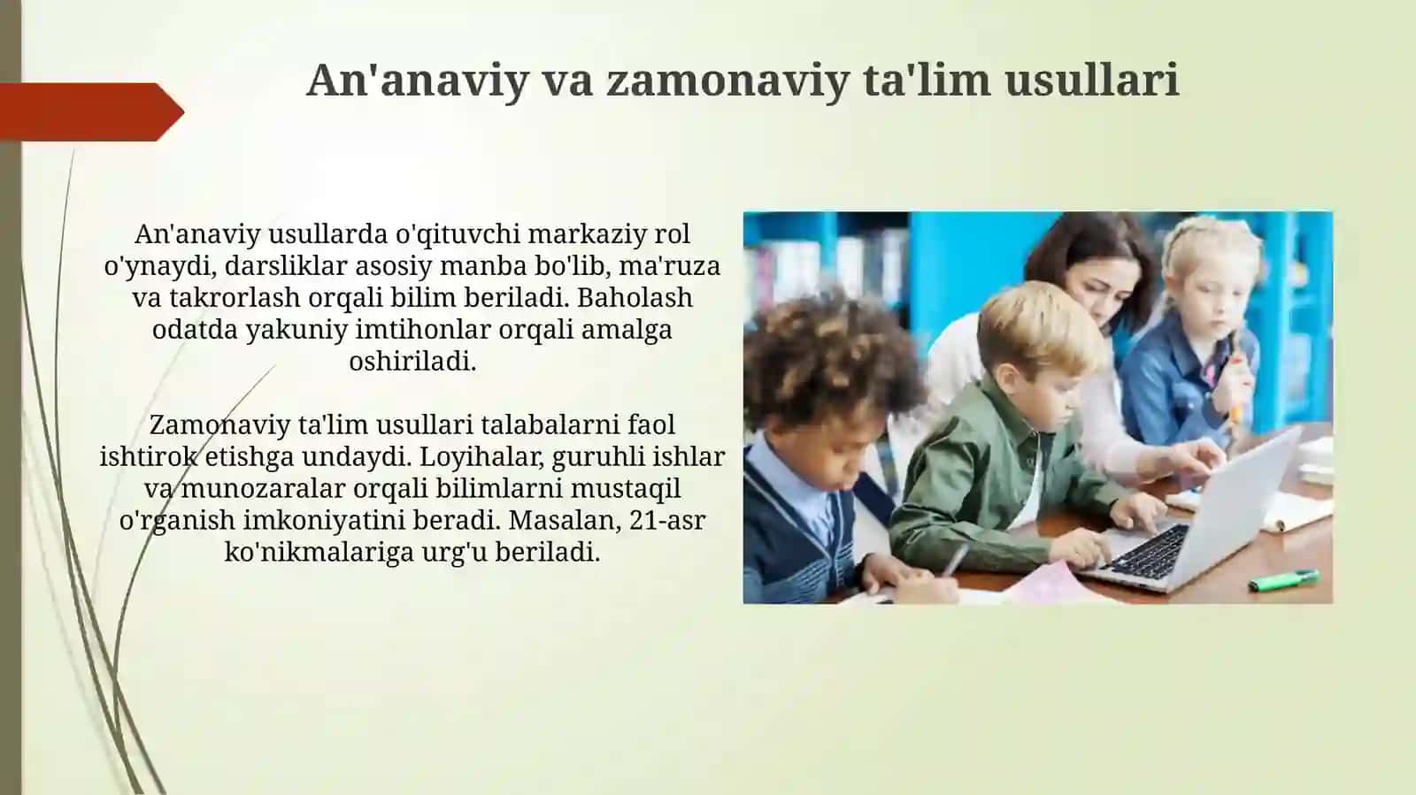 Taʼlim metodlarivavositalari 4