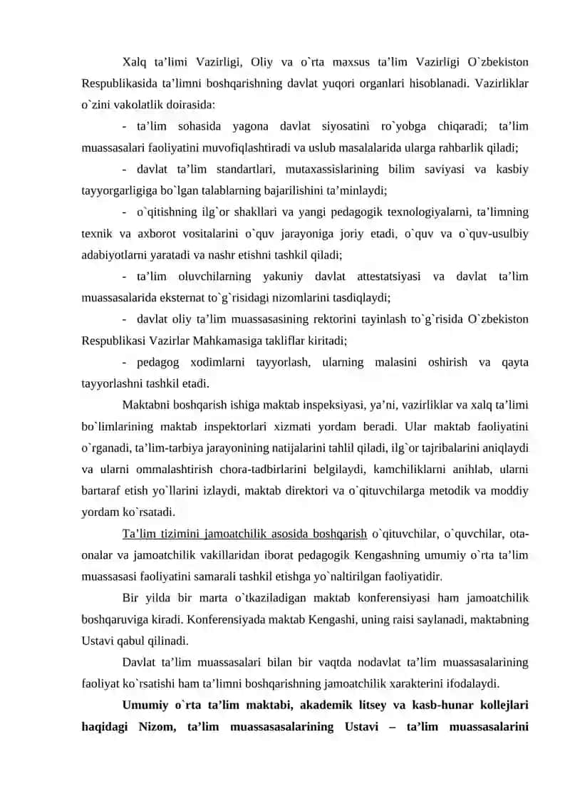 Ta'lim muassasi menejmenti 4