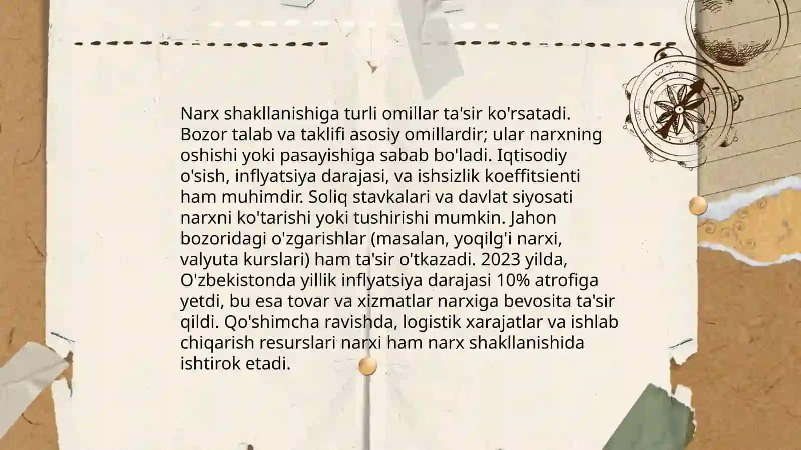Narxning mohiyati va shakllanish xususiyatlari 4