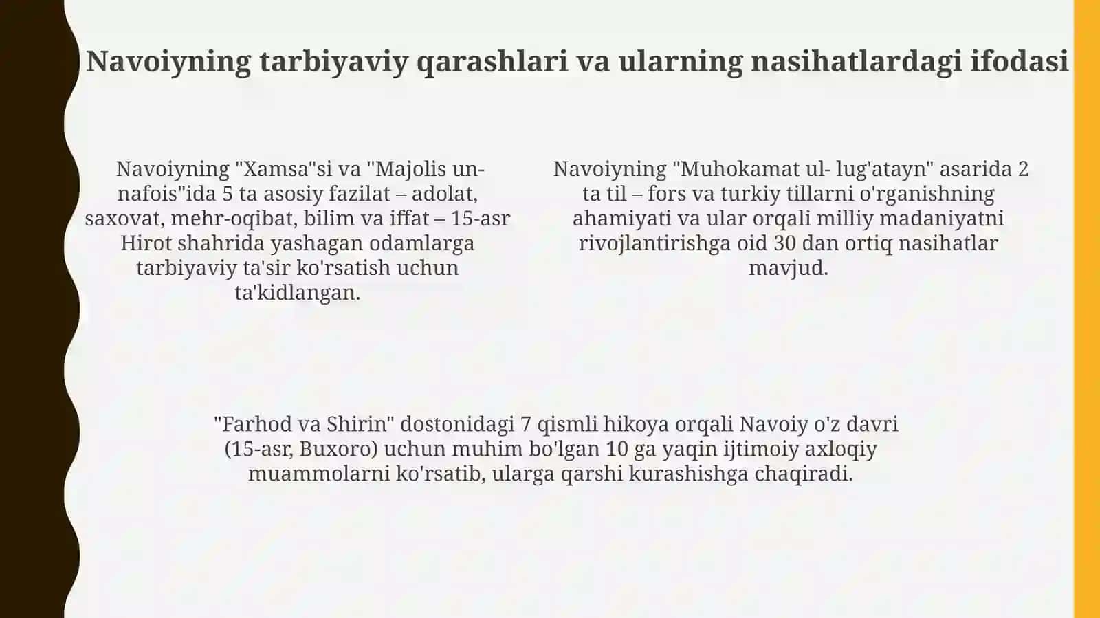 Nasihat va Pand-nasihat 4